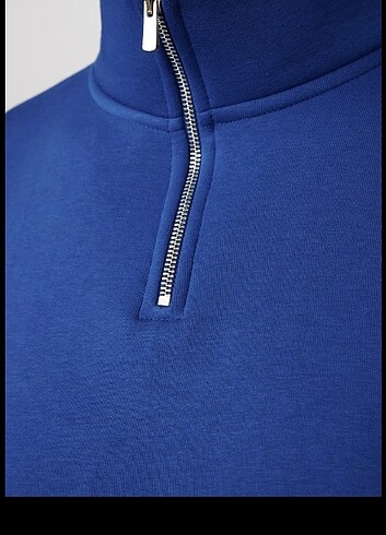 Tudors sax mavi sweatshirt  - Görsel 2