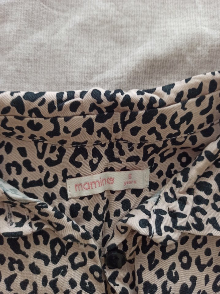 İdil baby mamino Leopar kız çocuk elbise - Görsel 2