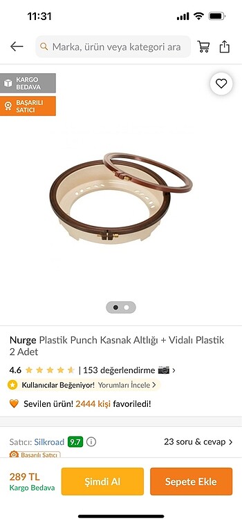 Beden Punch kasnak