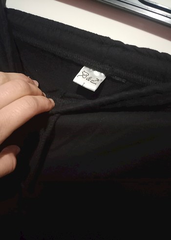 Siyah Erkek Uzun Kollu eşofman altı - Görsel 4