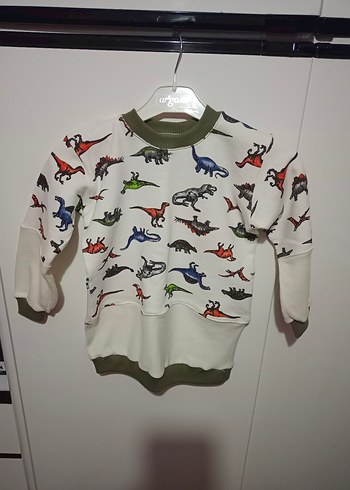 Erkek Çocuk Çok Renkli Baskılı Sweatshirt