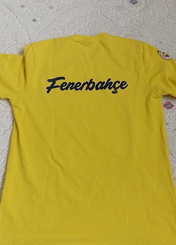 12-13 Yaş Beden sarı Renk FB t-shirt 