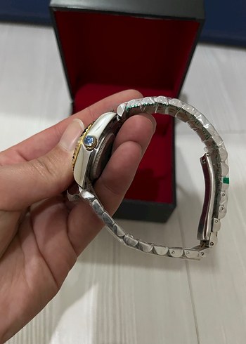 Altın Renkli Klasik Kadın Kol Saati - Görsel 5