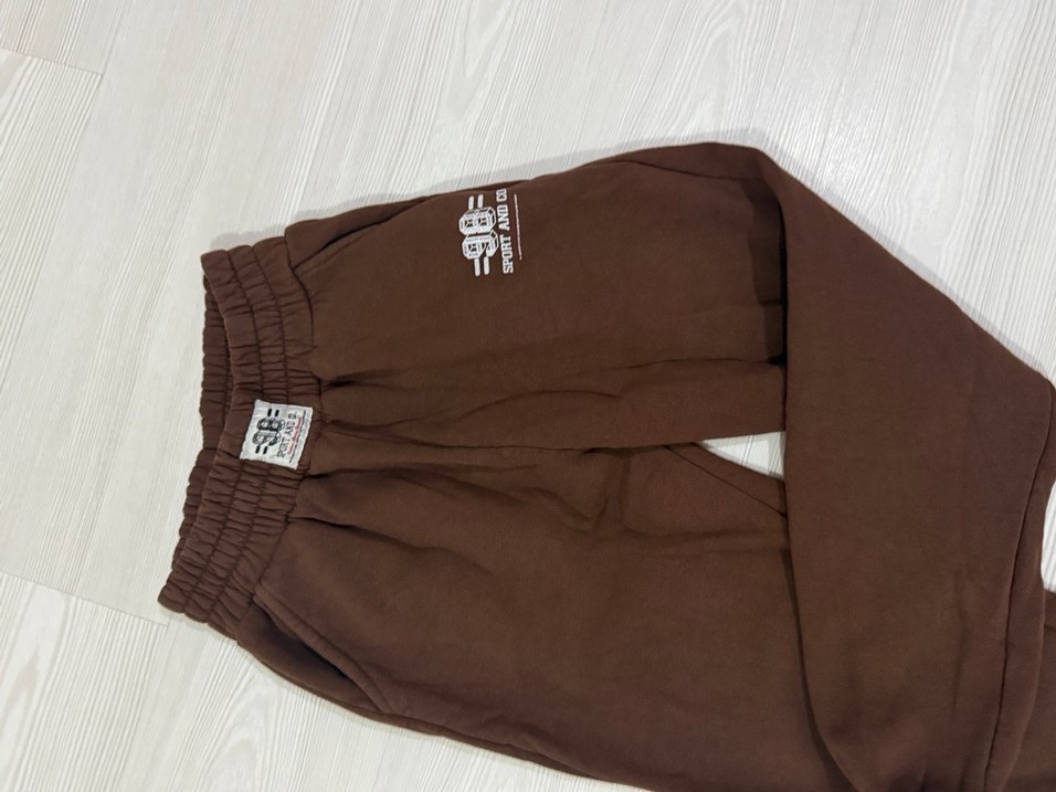 Kahverengi Rahat Kadın Eşofman Altı - Görsel 2