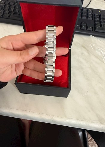 Siyah Versace Kadın Klasik Saat - Görsel 6