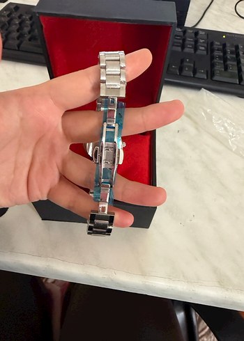 Siyah Versace Kadın Klasik Saat - Görsel 7