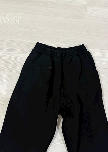 Siyah Kadın Rahat Kesim Eşofman Altı - Görsel 2