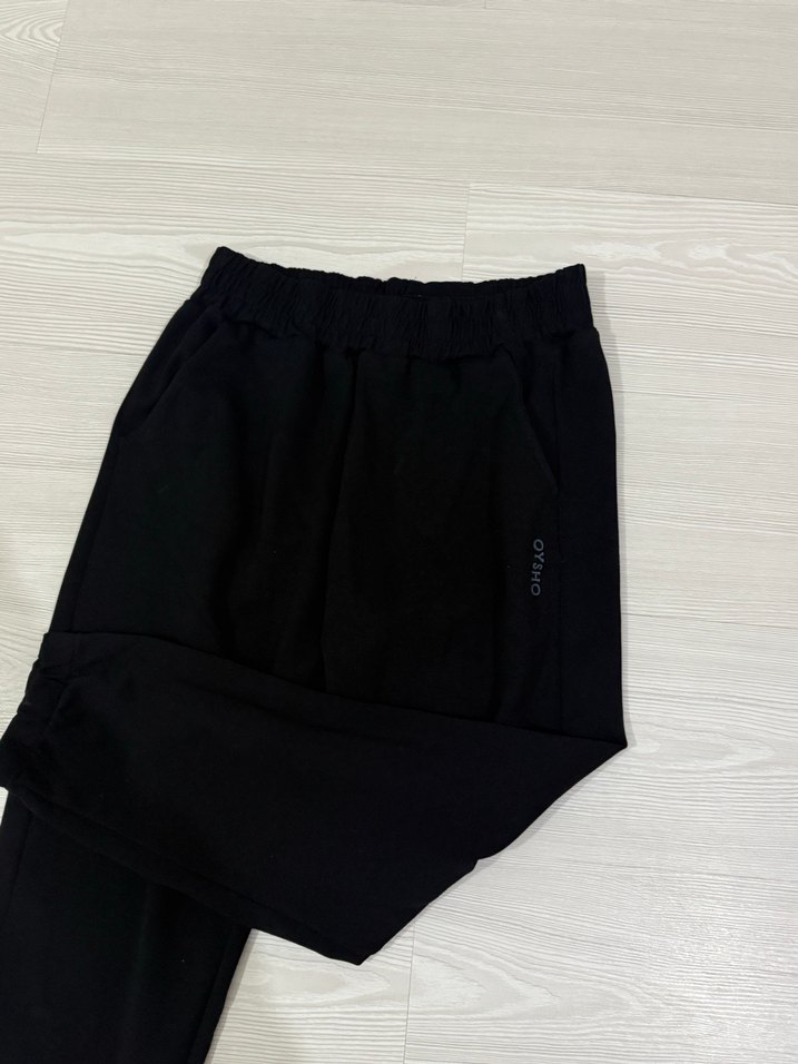 Siyah Rahat Kesim Kadın Eşofman Altı - Görsel 2