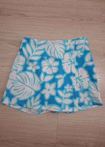 LC Waikiki Kız Çocuk Lastikli Şort Etek - Görsel 2