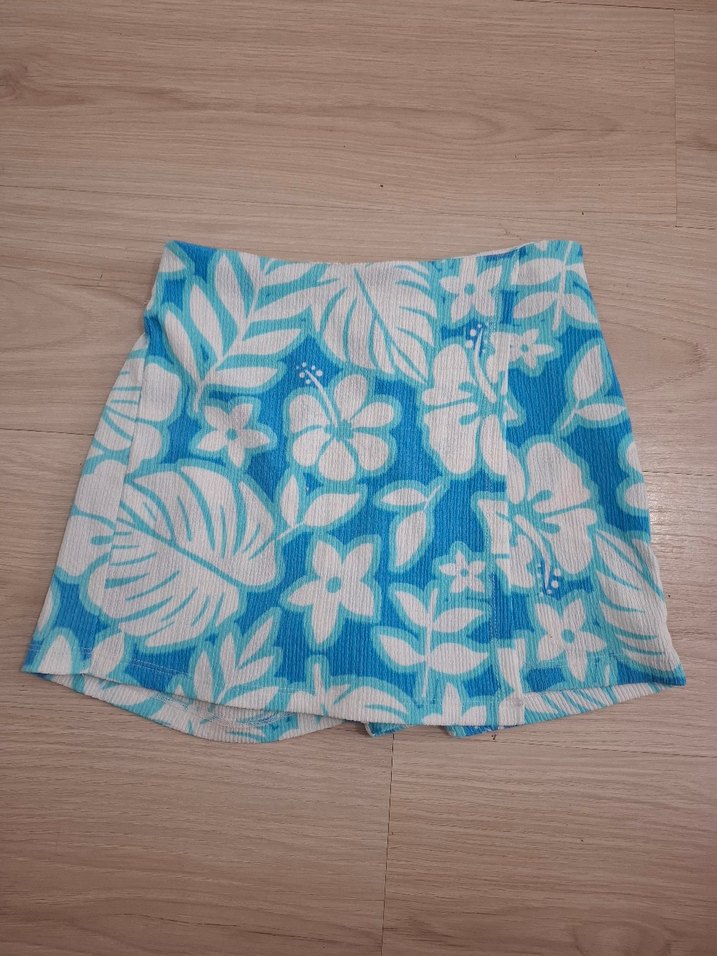 LC Waikiki Kız Çocuk Lastikli Şort Etek - Görsel 2