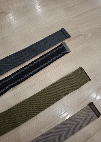 Diğer Gri Elastik Kadın Kemer