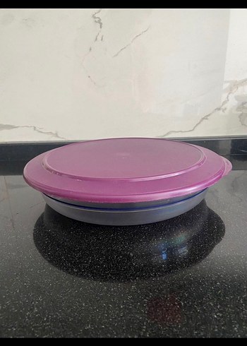Tupperware Mor Plastik Saklama Kabı