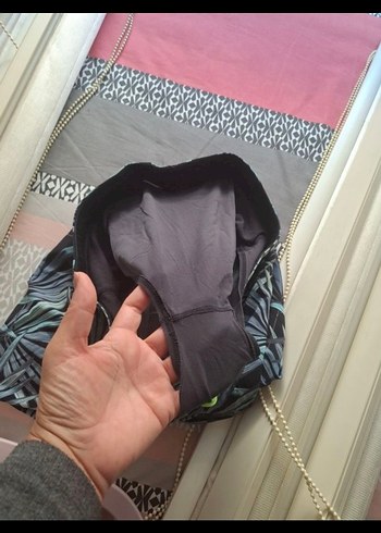 Mavi Desenli Elastik Bel Erkek mayo - Görsel 2