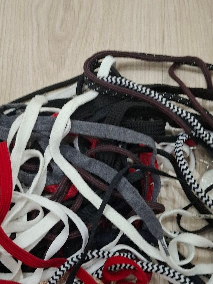 Çok Renkli Avant-Garde Erkek Ayakkabı Bağcıkları - Görsel 2