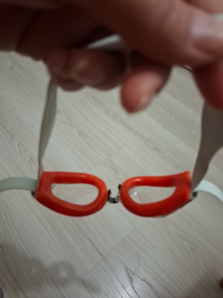 Kırmızı Ayarlanabilir Yüzme Gözlüğü - Görsel 3