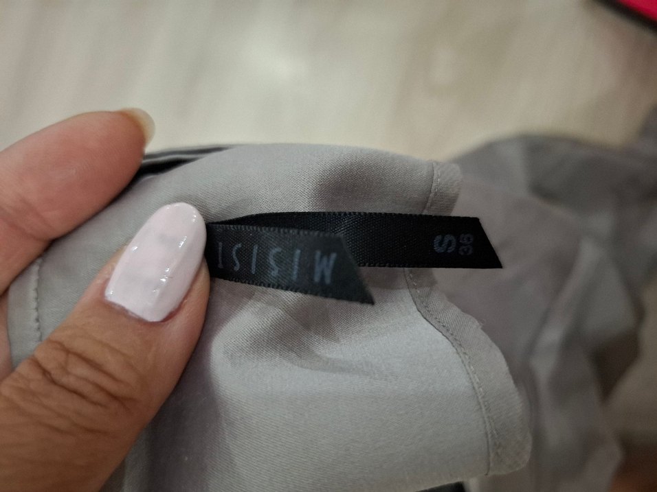 Bej Midi Hamile Keten Etek - Görsel 4