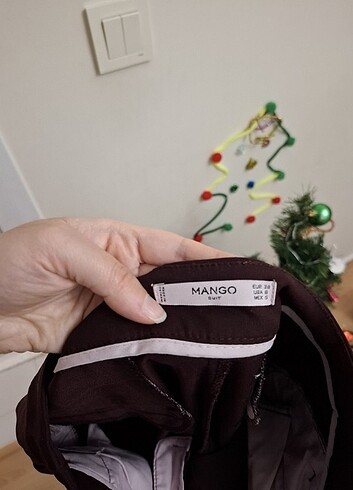Mango bordo pantolon