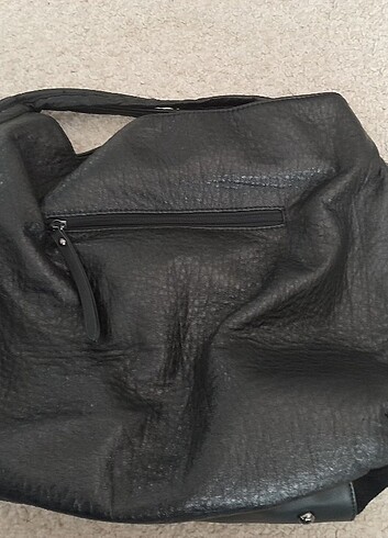  Beden siyah Renk Deri çanta 