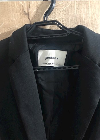 Düğmeli Siyah Kadın Blazer Ceket - Görsel 3