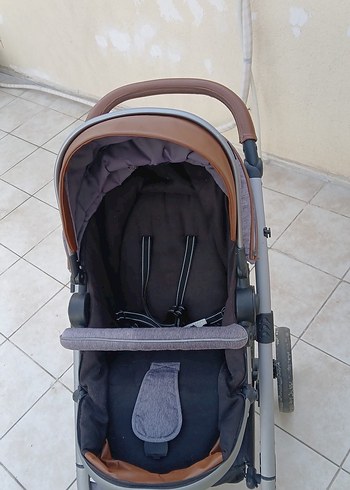 Gri Kraft Bebek Arabası - Görsel 5