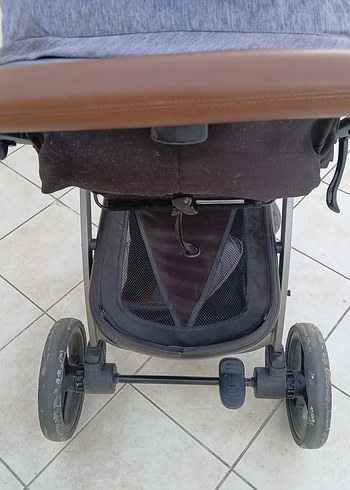 Gri Kraft Bebek Arabası - Görsel 6