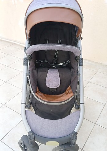 Gri Kraft Bebek Arabası - Görsel 9