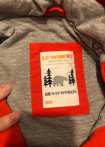 Kırmızı Fermuarlı Erkek Çocuk Yağmurluk - Görsel 3