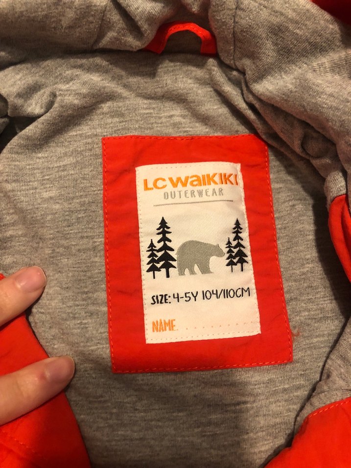 Kırmızı Fermuarlı Erkek Çocuk Yağmurluk - Görsel 3