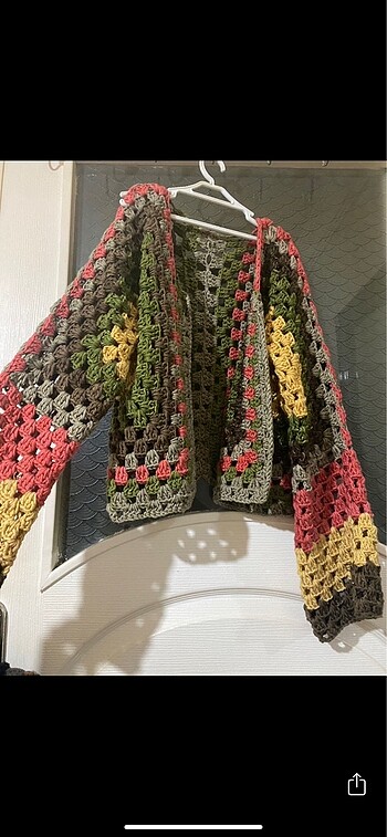 vintage bohem hırka