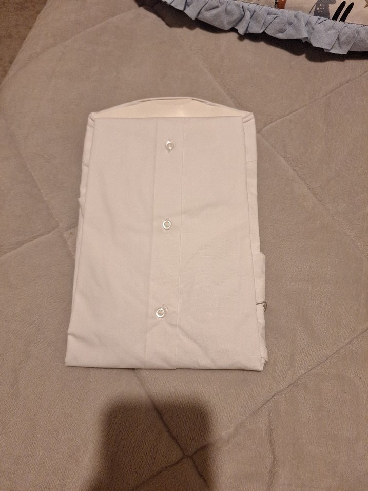 Uzun Kollu Beyaz Erkek Gömlek - Görsel 3