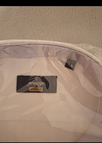 Düğmeli Beyaz Erkek Uzun Kollu Gömlek - Görsel 9