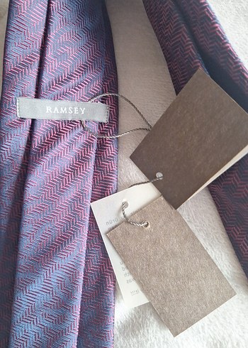 Bordo Ramsey Erkek Kravat - Görsel 4