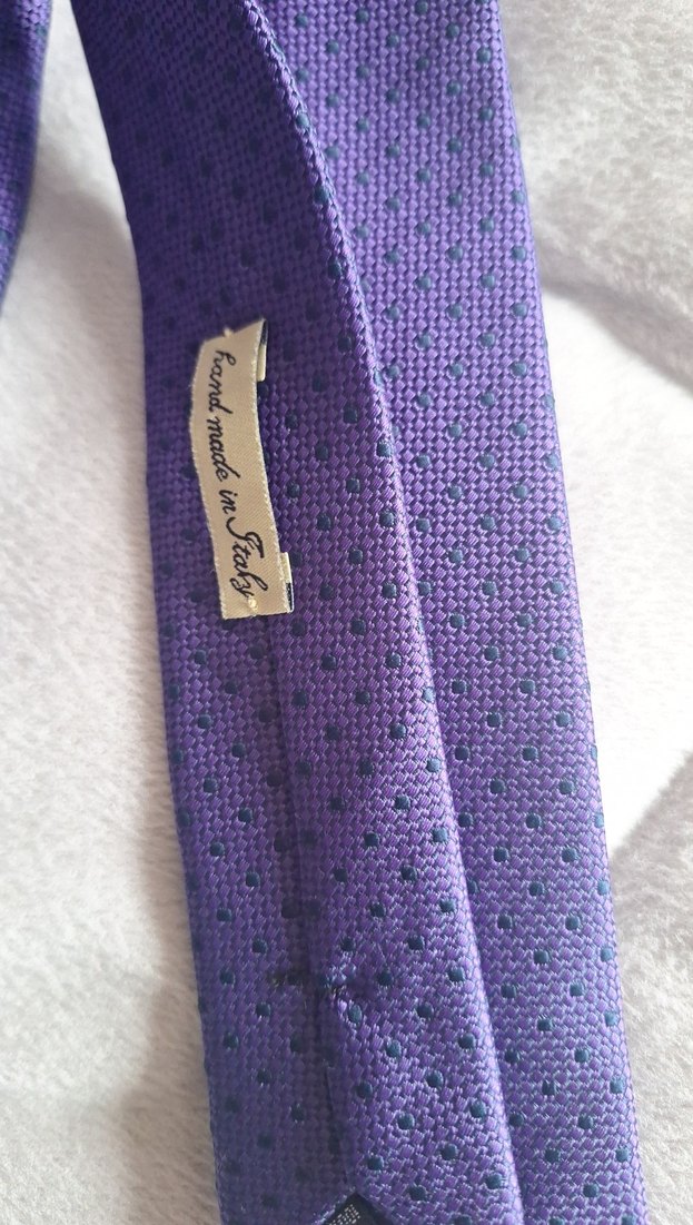 Mor Erkek Kravat - Görsel 4