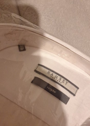 Beyaz Uzun Kollu Erkek Gömlek - Görsel 3