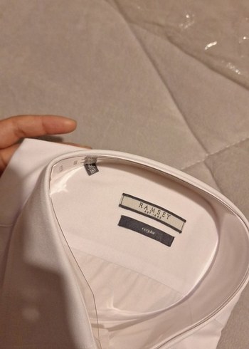 Beyaz Uzun Kollu Regular Fit İş Gömleği - Görsel 4