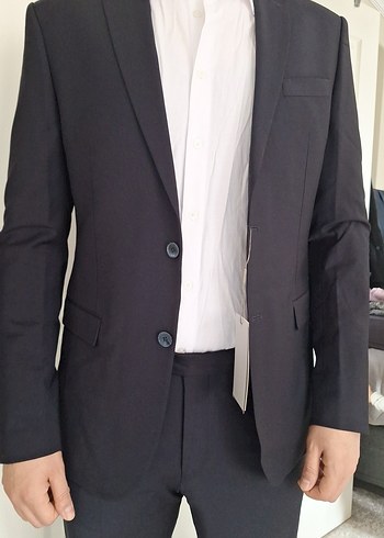 Lacivert Modern Klasik Erkek Takım Elbise - Görsel 18