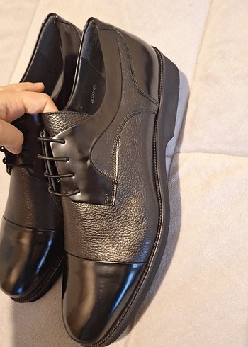 Modern Klasik Siyah Erkek Ofis Ayakkabısı - Görsel 5