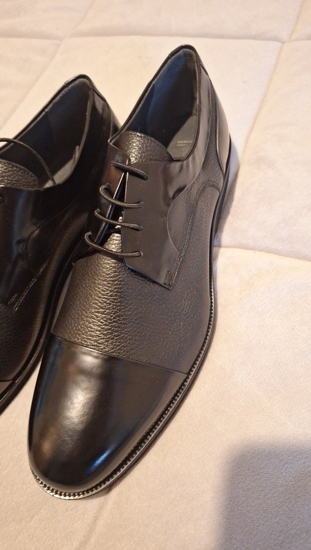 Modern Klasik Siyah Erkek Ofis Ayakkabısı - Görsel 2