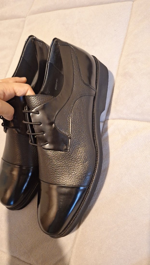 Modern Klasik Siyah Erkek Ofis Ayakkabısı - Görsel 5