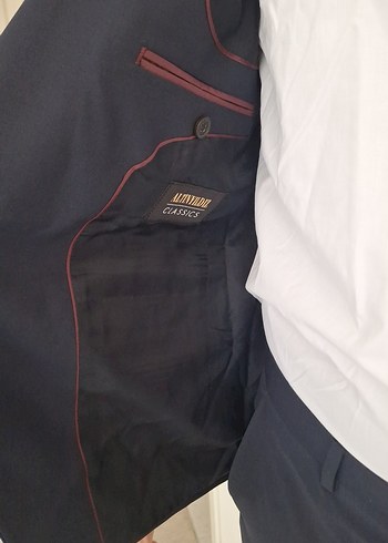 Lacivert Erkek Ofis Takım Elbise - Görsel 5