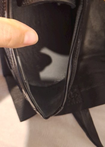 Siyah Deri Klasik Erkek Ayakkabı - Görsel 5