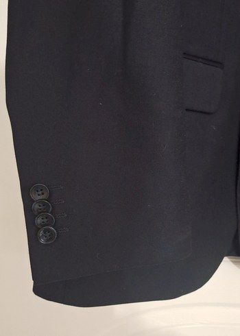 Lacivert Erkek Ofis Takım Elbise Ceket - Görsel 2