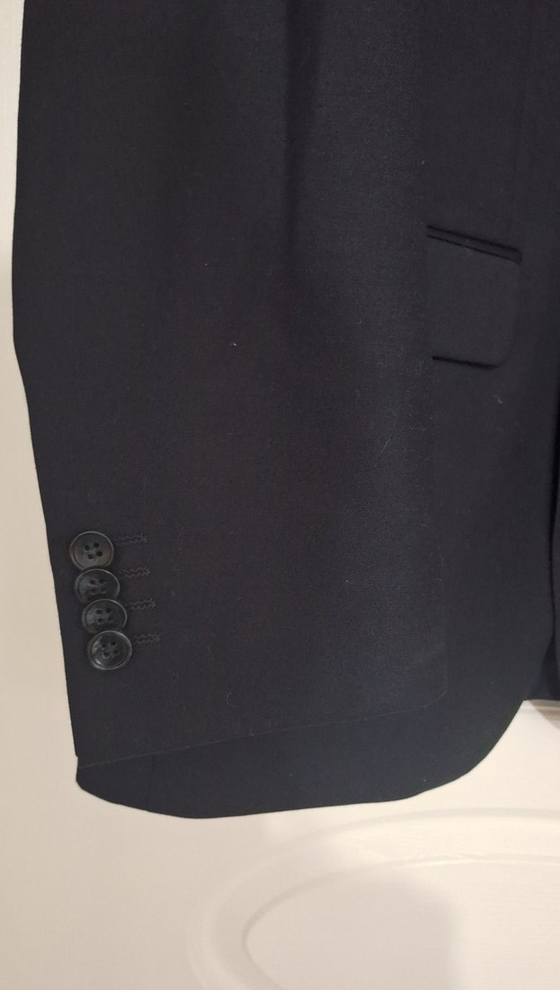 Lacivert Erkek Ofis Takım Elbise Ceket - Görsel 2