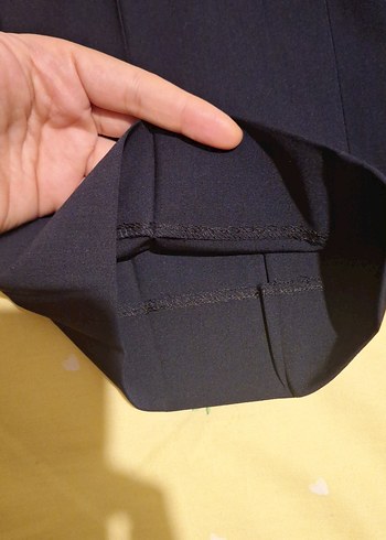 Erkek Siyah Regular Fit Ofis Pantolonu - Görsel 2