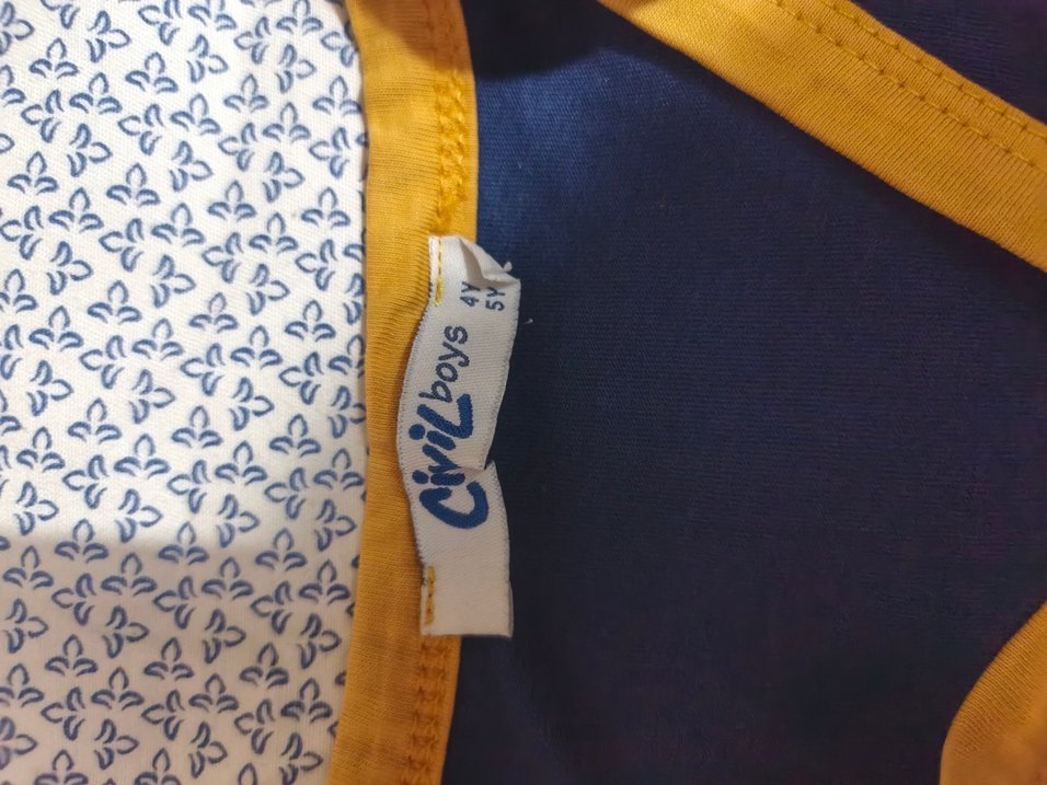 Erkek Çocuk V Yaka Uzun Kollu Triko Sweatshirt - Görsel 2