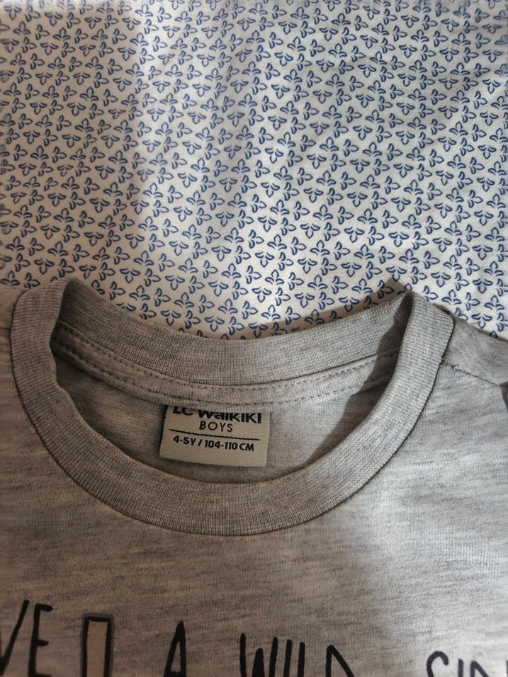 Gri Desenli Erkek Sweatshirt - Görsel 2