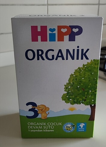 Hipp Organik 3 Devam Sütü 