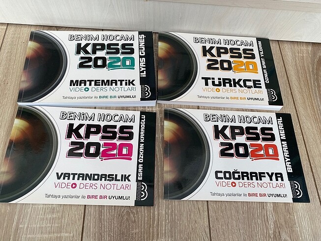Kpss benim hocam 2020 video ders notu