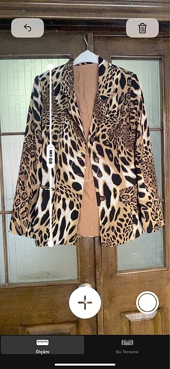 Zara Leopar blazer ceket
