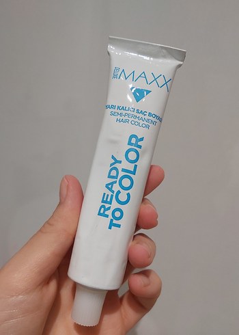 Deluxe Mavi Yarı Kalıcı Saç Boyası - Görsel 3